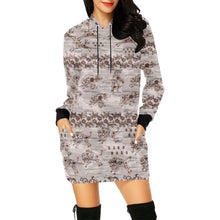 Load image into Gallery viewer, Sacred Run Hoodie Dress
