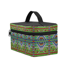 Load image into Gallery viewer, Medicine Blessing Lime Green Cosmetic Bag/Large
