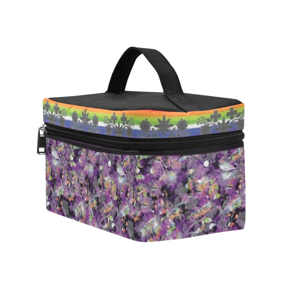 Culture in Nature Purple Cosmetic Bag