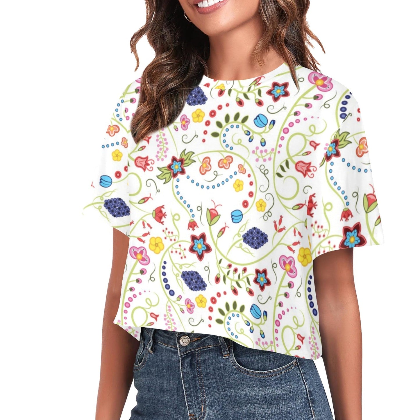 Fresh Fleur Crop Top
