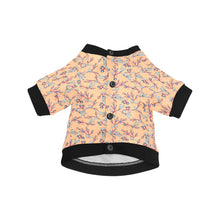 Load image into Gallery viewer, Swift Floral Peache Pet Dog Round Neck Shirt
