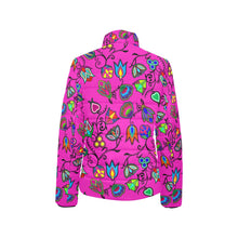 Load image into Gallery viewer, Indigenous Paisley Women&#39;s Stand Collar Padded Jacket
