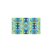 Load image into Gallery viewer, Kaleidoscope Jaune Bleu Bath Rug 16&#39;&#39;x 28&#39;&#39;
