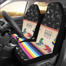 Load image into Gallery viewer, Bear Ledger Black Sky Car Seat Covers (Set of 2)
