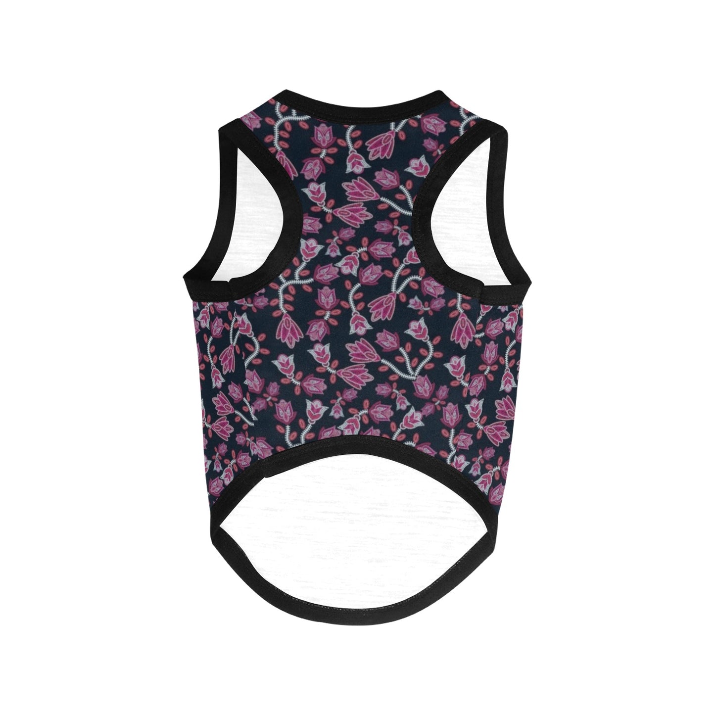 Beaded Pink Pet Tank Top