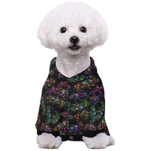 Load image into Gallery viewer, Neon Floral Buffalos Pet Dog Hoodie
