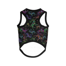 Load image into Gallery viewer, Neon Floral Elks Pet Tank Top
