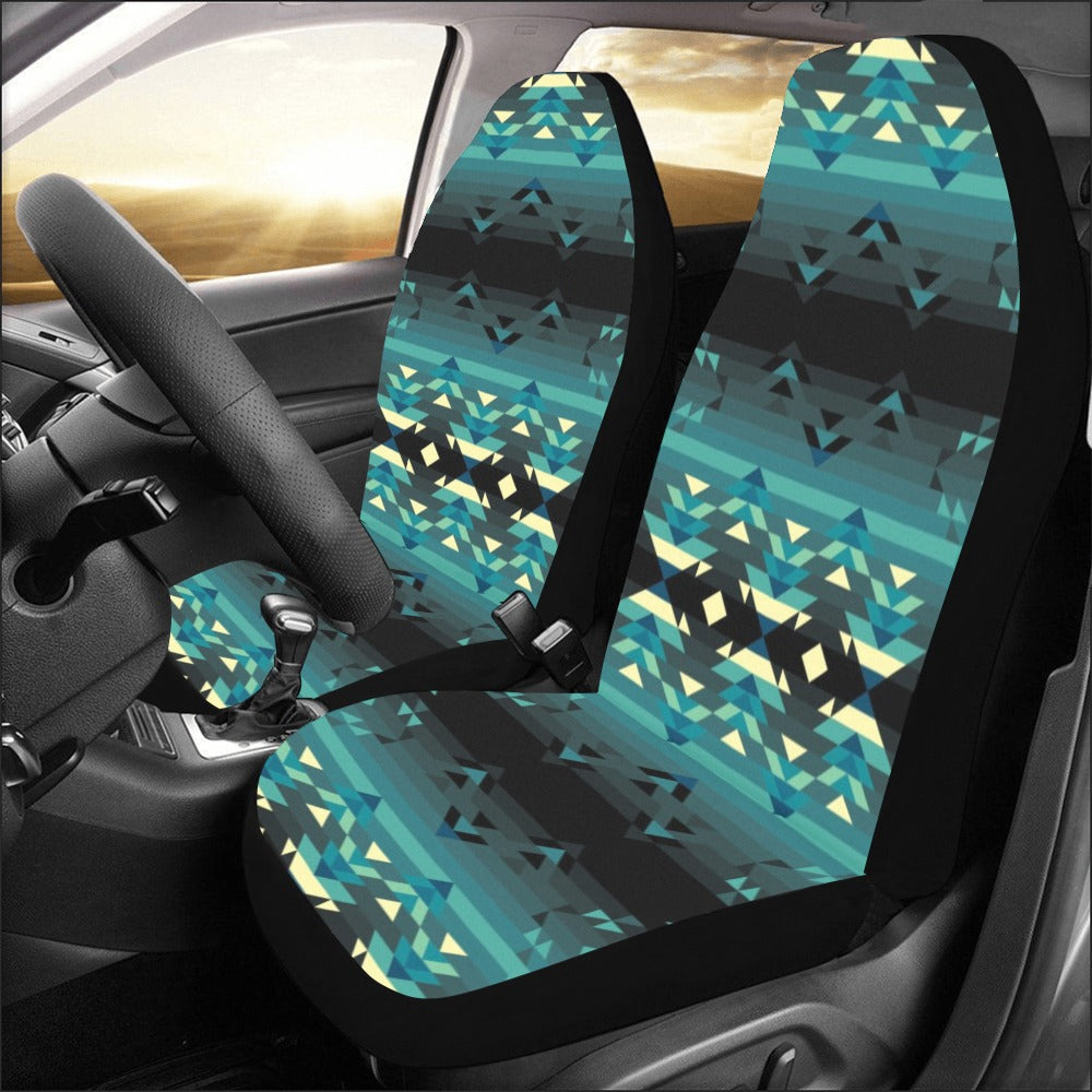 Inspire Green Car Seat Covers (Set of 2)