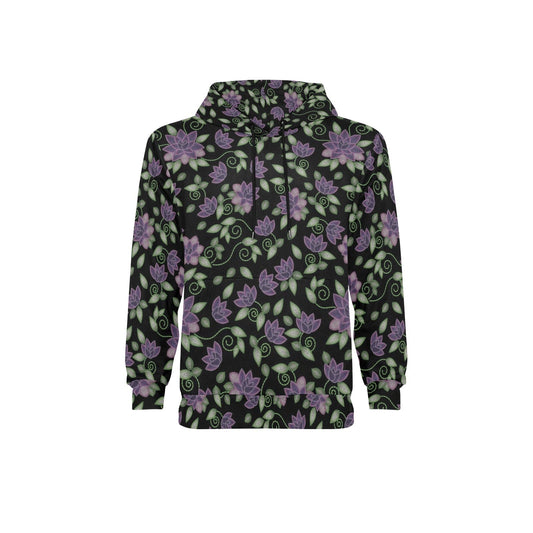Beaded Rose Fleece Hoodie