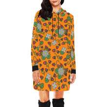 Load image into Gallery viewer, Strawberry Dreams Carrot Hoodie Dress
