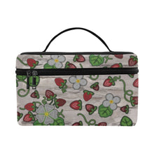 Load image into Gallery viewer, Strawberry Dreams Bright Birch Cosmetic Bag/Large
