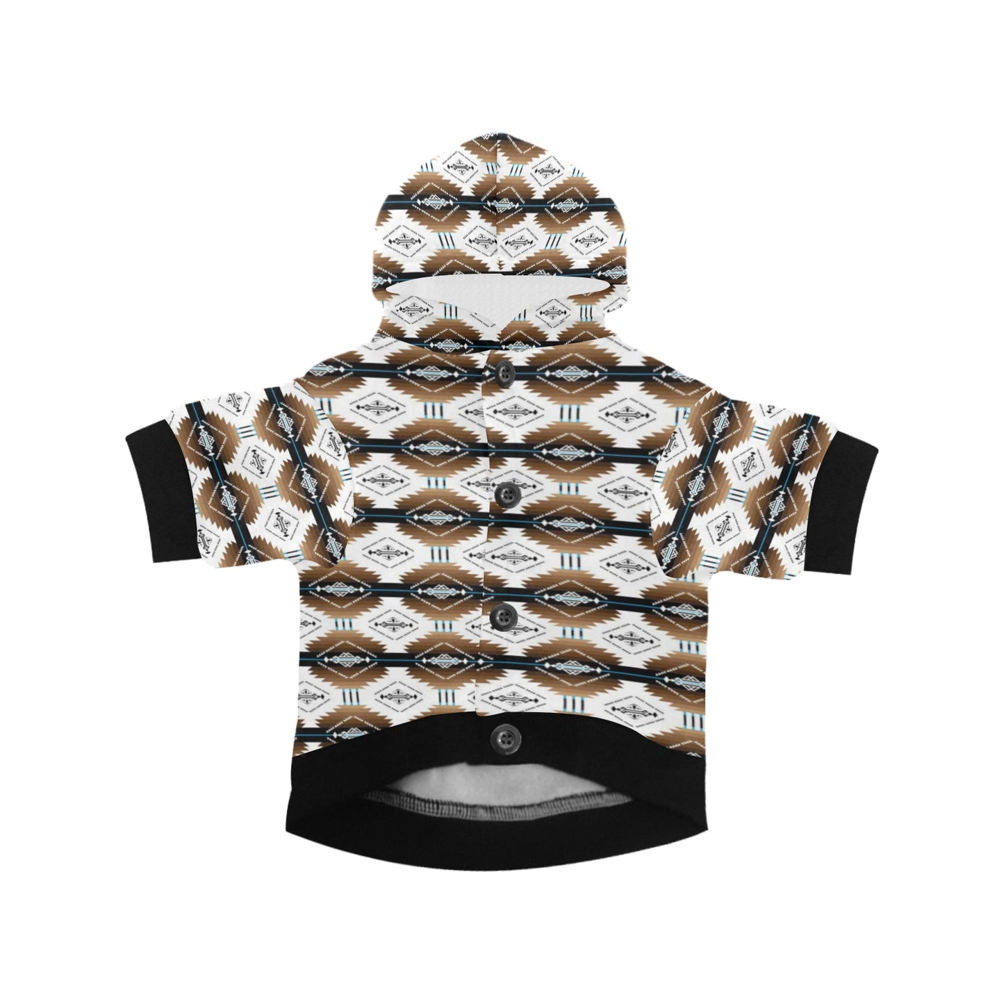 Cofitichequi White Pet Dog Hoodie