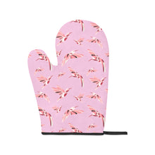 Load image into Gallery viewer, Strawberry Pink Oven Mitt &amp; Pot Holder
