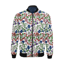 Load image into Gallery viewer, Takwakin Harvest White Bomber Jacket for Men
