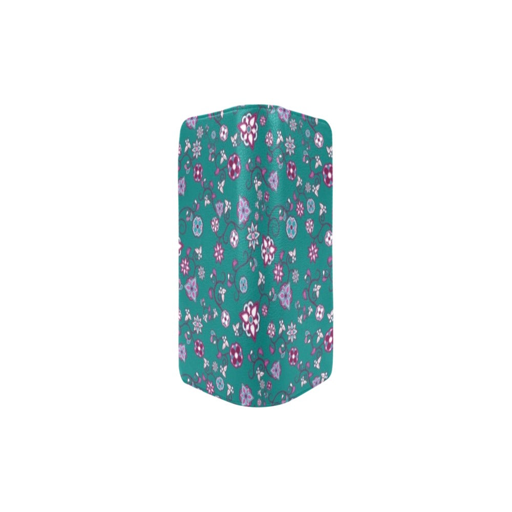 Burgundy Bloom Clutch