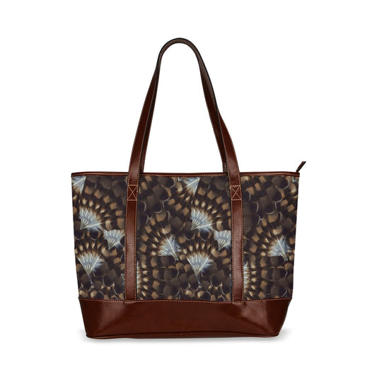 Hawk Feathers Tote Handbag