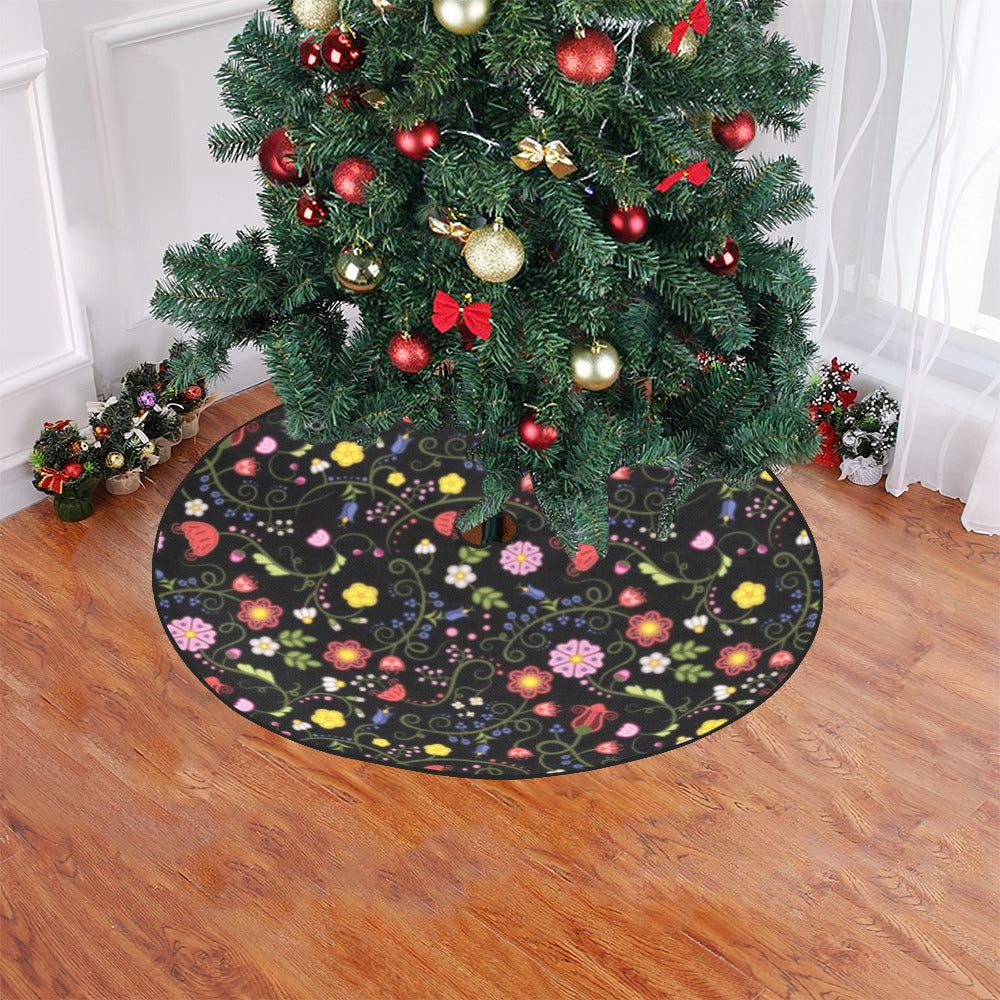 Nipin Blossom Midnight Tree Skirt