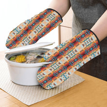 Load image into Gallery viewer, Dark Sandway Oven Mitt &amp; Pot Holder
