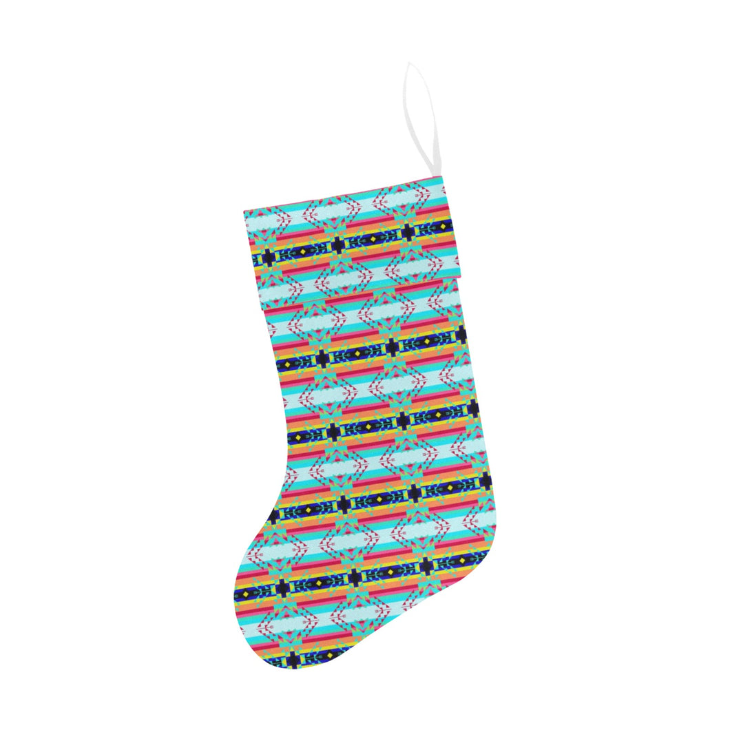 Sacred Spring Christmas Stocking