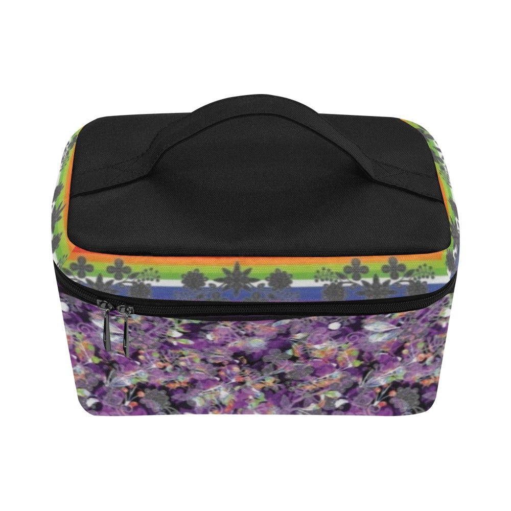 Culture in Nature Purple Cosmetic Bag