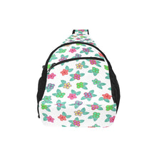 Load image into Gallery viewer, Berry Flowers White Chest Bag
