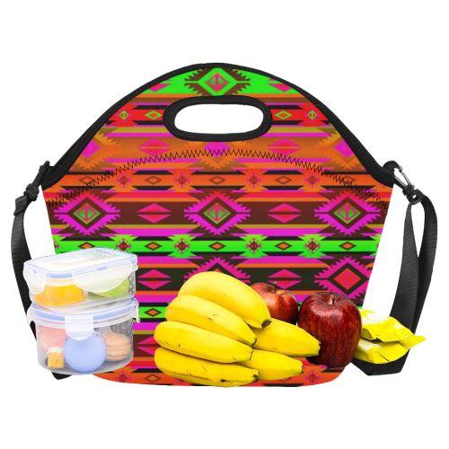 Adobe Afternoon Neoprene Lunch Bag/Large (Model 1669) Neoprene Lunch Bag/Large (1669) e-joyer 