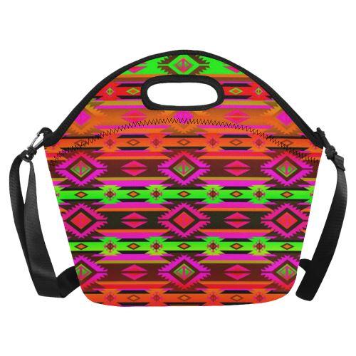 Adobe Afternoon Neoprene Lunch Bag/Large (Model 1669) Neoprene Lunch Bag/Large (1669) e-joyer 