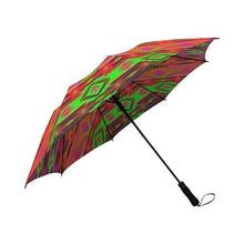 Load image into Gallery viewer, Adobe Afternoon Semi-Automatic Foldable Umbrella Semi-Automatic Foldable Umbrella e-joyer 
