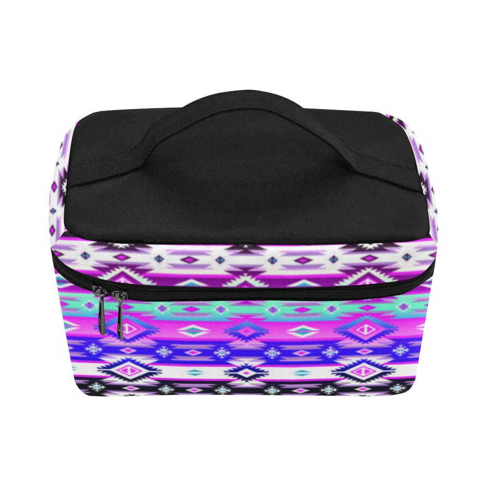 Adobe Dance Cosmetic Bag/Large (Model 1658) Cosmetic Bag e-joyer 