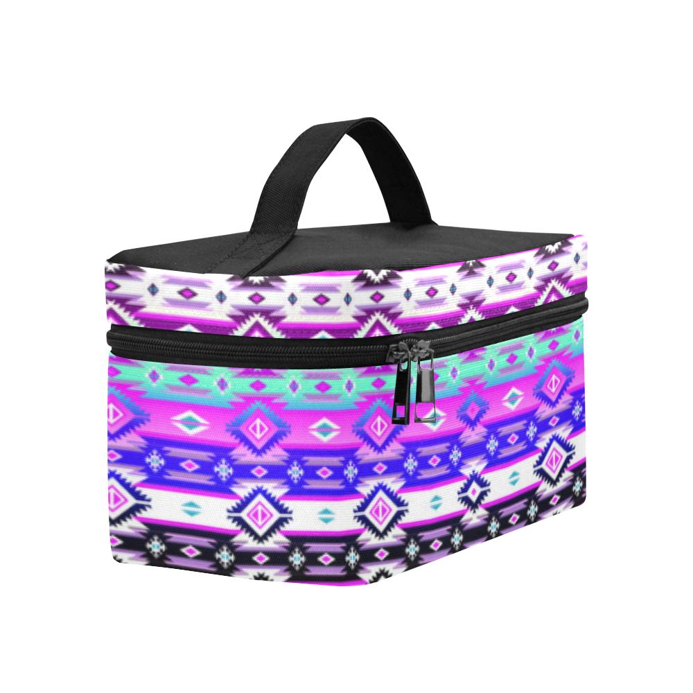 Adobe Dance Cosmetic Bag/Large (Model 1658) Cosmetic Bag e-joyer 