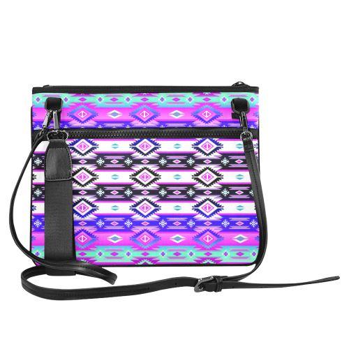 Adobe Dance Slim Clutch Bag (Model 1668) Slim Clutch Bags (1668) e-joyer 