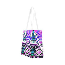 Load image into Gallery viewer, Adobe Dance Turtle Clover Canvas Tote Bag (Model 1661) Clover Canvas Tote Bag (1661) e-joyer 
