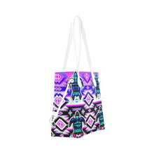 Load image into Gallery viewer, Adobe Dance Turtle Clover Canvas Tote Bag (Model 1661) Clover Canvas Tote Bag (1661) e-joyer 
