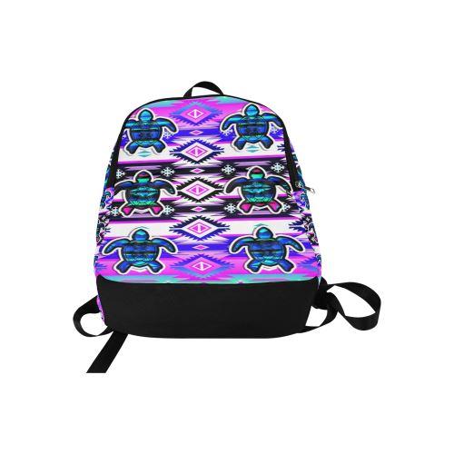 Adobe Dance Turtle Fabric Backpack for Adult (Model 1659) Casual Backpack for Adult (1659) e-joyer 