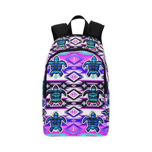 Adobe Dance Turtle Fabric Backpack for Adult (Model 1659) Casual Backpack for Adult (1659) e-joyer 