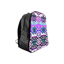 Load image into Gallery viewer, Adobe Dance Turtle School Backpack (Model 1601)(Small) School Backpacks/Small (1601) e-joyer 
