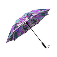 Load image into Gallery viewer, Adobe Dance Turtle Semi-Automatic Foldable Umbrella Semi-Automatic Foldable Umbrella e-joyer 
