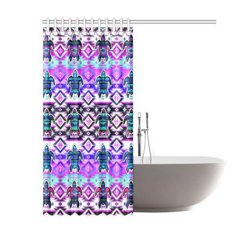 Adobe Dance Turtle Shower Curtain 60"x72" Shower Curtain 60"x72" e-joyer 