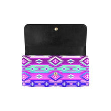 Load image into Gallery viewer, Adobe Dance Women&#39;s Trifold Wallet (Model 1675) Women&#39;s Trifold Wallet e-joyer 
