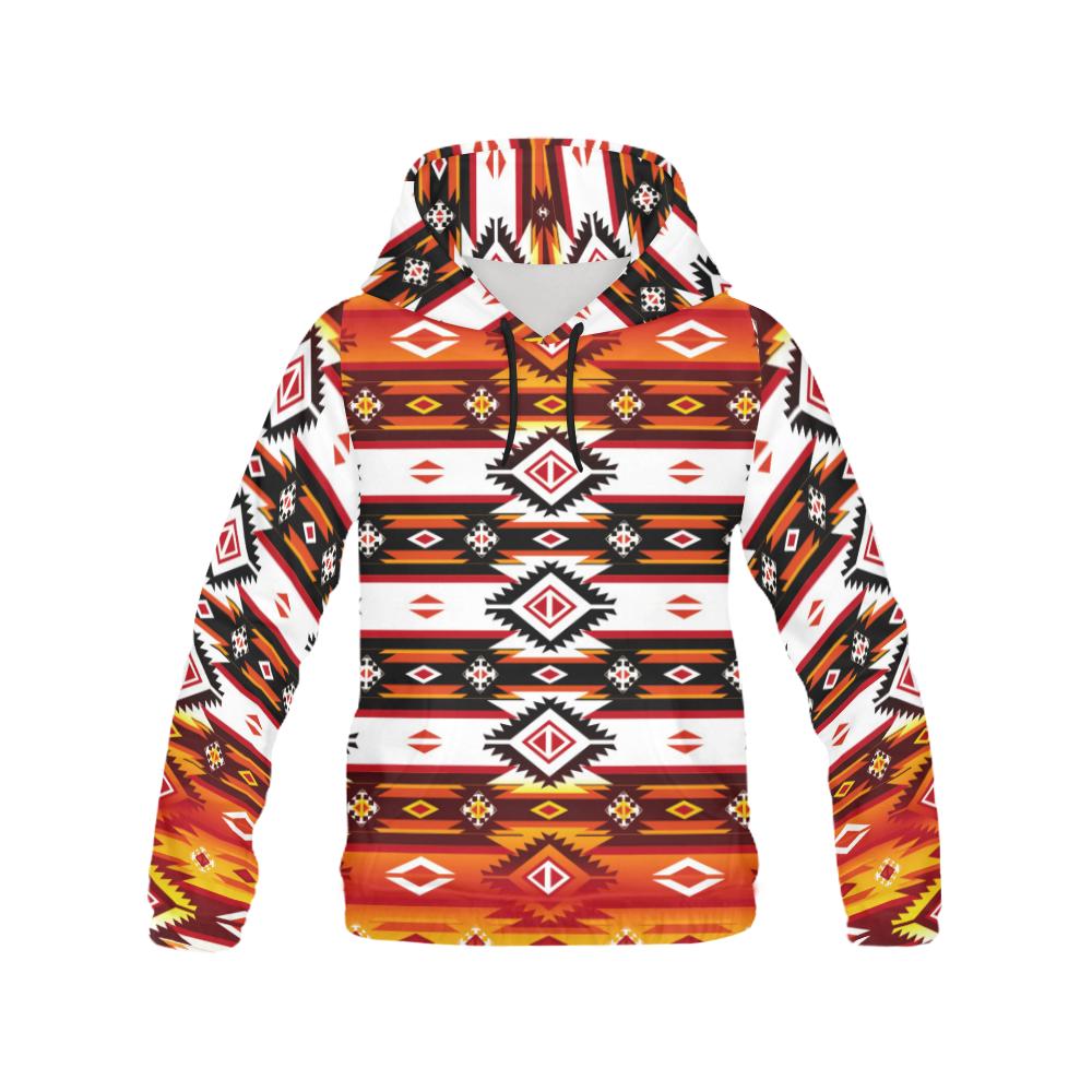 Adobe Fire All Over Print Hoodie for Men (USA Size) (Model H13) All Over Print Hoodie for Men (H13) e-joyer 