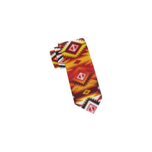 Load image into Gallery viewer, Adobe Fire Classic Necktie (Two Sides) Classic Necktie e-joyer 
