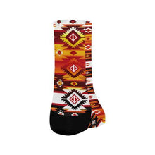 Load image into Gallery viewer, Adobe Fire Crew Socks Crew Socks e-joyer 
