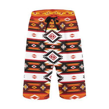 Load image into Gallery viewer, Adobe Fire Men&#39;s All Over Print Casual Shorts (Model L23) Men&#39;s Casual Shorts (L23) e-joyer 
