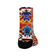 Load image into Gallery viewer, Adobe Fire Turtle Colored Crew Socks Crew Socks e-joyer 
