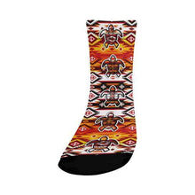 Load image into Gallery viewer, Adobe Fire Turtle Crew Socks Crew Socks e-joyer 
