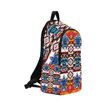 Load image into Gallery viewer, Adobe Fire Turtle Fabric Backpack for Adult (Model 1659) Casual Backpack for Adult (1659) e-joyer 
