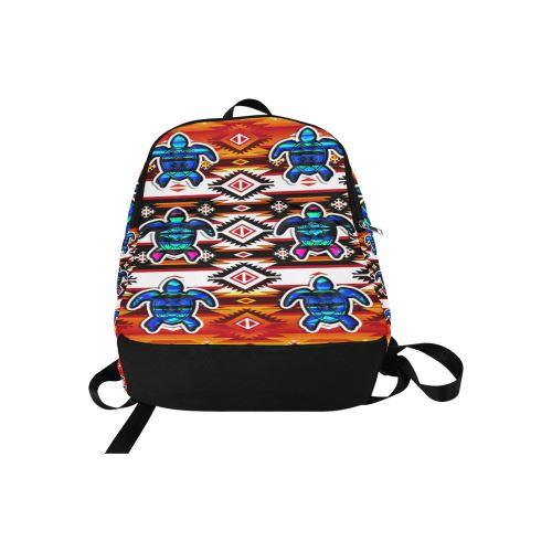 Adobe Fire Turtle Fabric Backpack for Adult (Model 1659) Casual Backpack for Adult (1659) e-joyer 