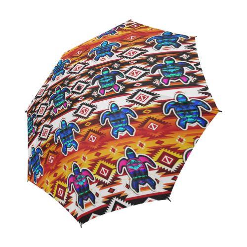 Adobe Fire Turtle Semi-Automatic Foldable Umbrella Semi-Automatic Foldable Umbrella e-joyer 