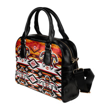 Load image into Gallery viewer, Adobe Fire Turtle Shoulder Handbag (Model 1634) Shoulder Handbags (1634) e-joyer 
