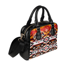 Load image into Gallery viewer, Adobe Fire Turtle Shoulder Handbag (Model 1634) Shoulder Handbags (1634) e-joyer 
